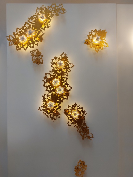 Composition - Haute Couture sconces