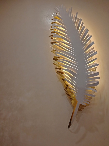 Feather Duo Wall Sconce