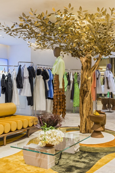 Custom tree  Printemps Haussmann - The Designers' Corner 