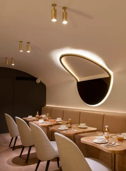 Lever de Soleil - Mirror with light
