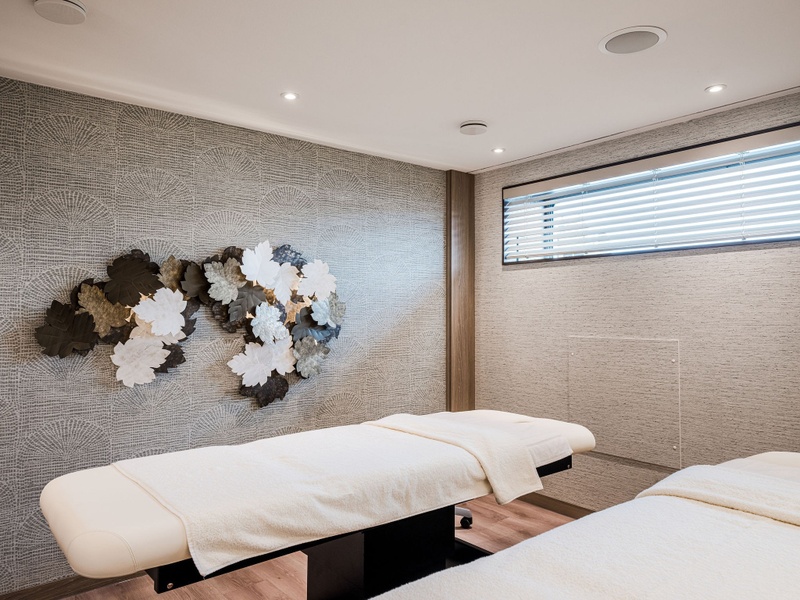 XXL Vine wall sculpture, specially designed for boats and treatment cabins