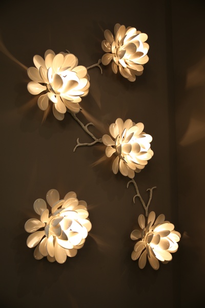 Lotus wall lights