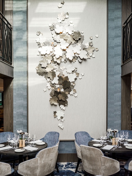 XXL Vine Wall Sculpture, boat-specific