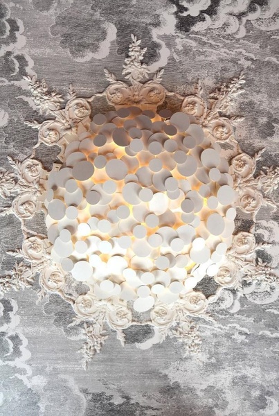 DOME Ceiling Light, White Pastilles
