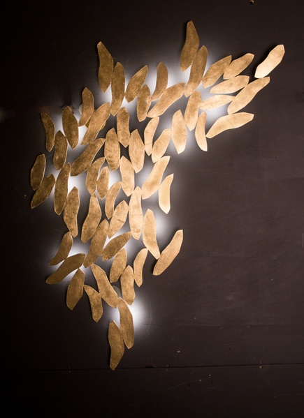 LED wall light