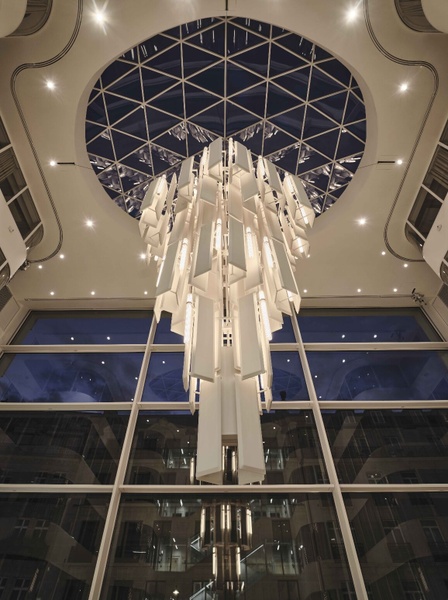 Monumental Acoustic Chandelier