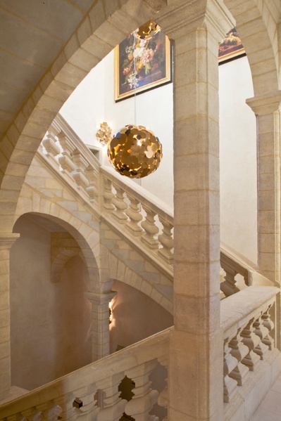 Odyssee chandelier, boule de Pastilles