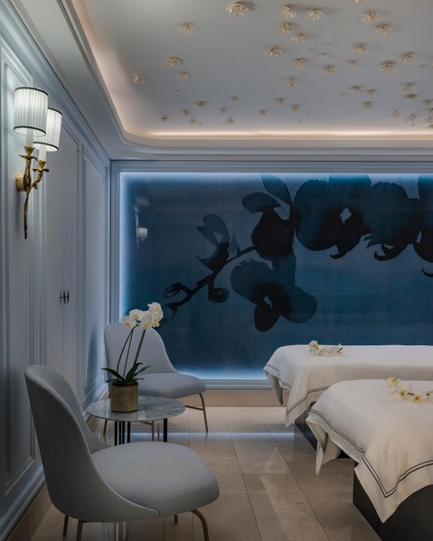 Ritzparis ceiling SPA flowers